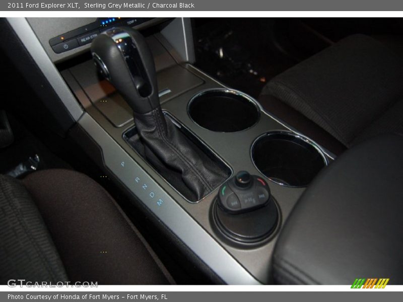 Sterling Grey Metallic / Charcoal Black 2011 Ford Explorer XLT