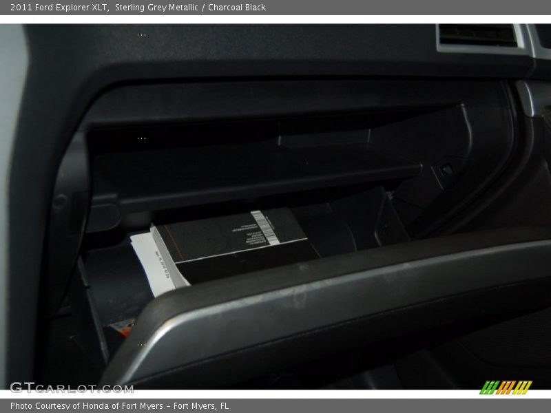 Sterling Grey Metallic / Charcoal Black 2011 Ford Explorer XLT