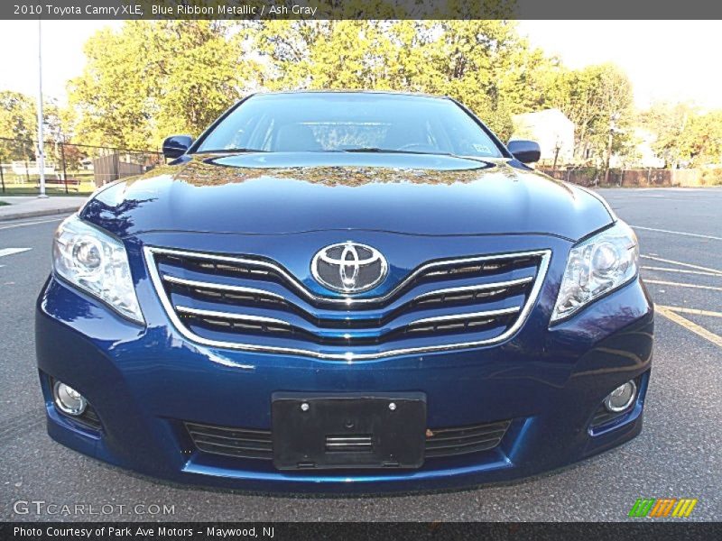 Blue Ribbon Metallic / Ash Gray 2010 Toyota Camry XLE