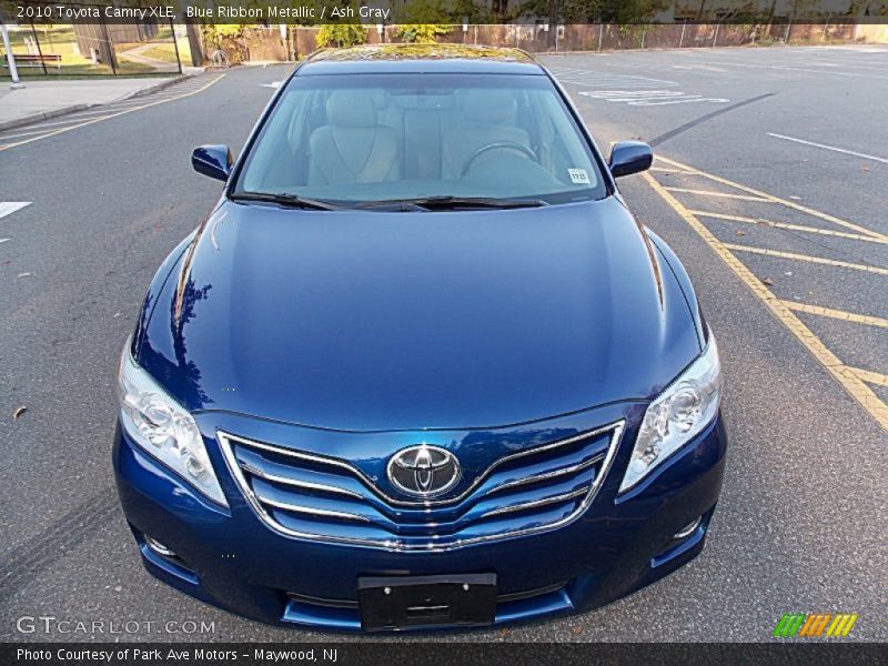 Blue Ribbon Metallic / Ash Gray 2010 Toyota Camry XLE