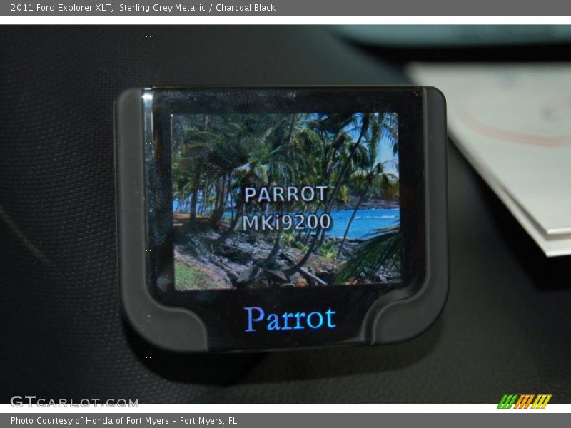 Sterling Grey Metallic / Charcoal Black 2011 Ford Explorer XLT