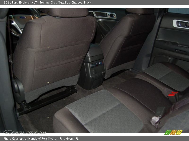 Sterling Grey Metallic / Charcoal Black 2011 Ford Explorer XLT