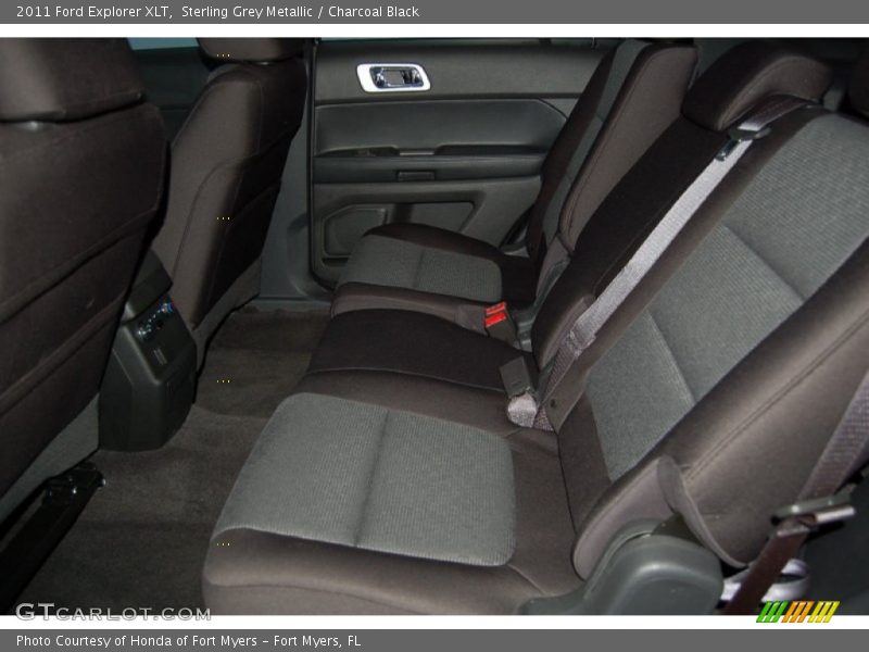Sterling Grey Metallic / Charcoal Black 2011 Ford Explorer XLT