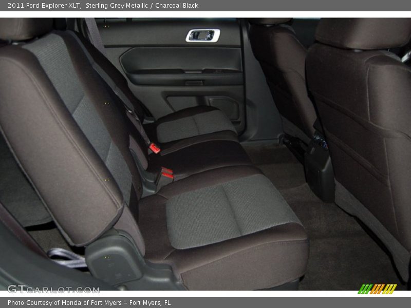 Sterling Grey Metallic / Charcoal Black 2011 Ford Explorer XLT