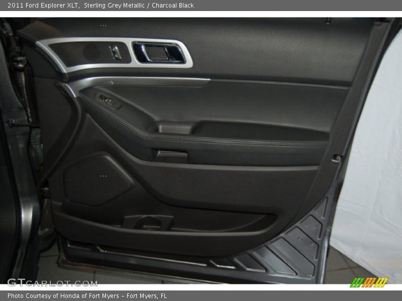 Sterling Grey Metallic / Charcoal Black 2011 Ford Explorer XLT
