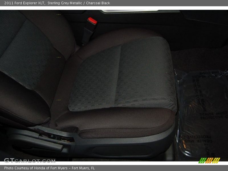 Sterling Grey Metallic / Charcoal Black 2011 Ford Explorer XLT