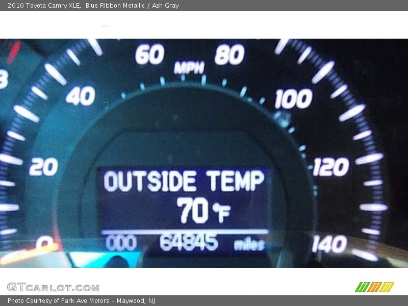 Blue Ribbon Metallic / Ash Gray 2010 Toyota Camry XLE