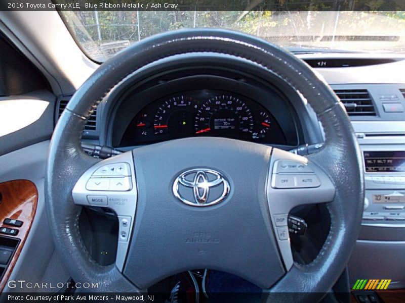 Blue Ribbon Metallic / Ash Gray 2010 Toyota Camry XLE