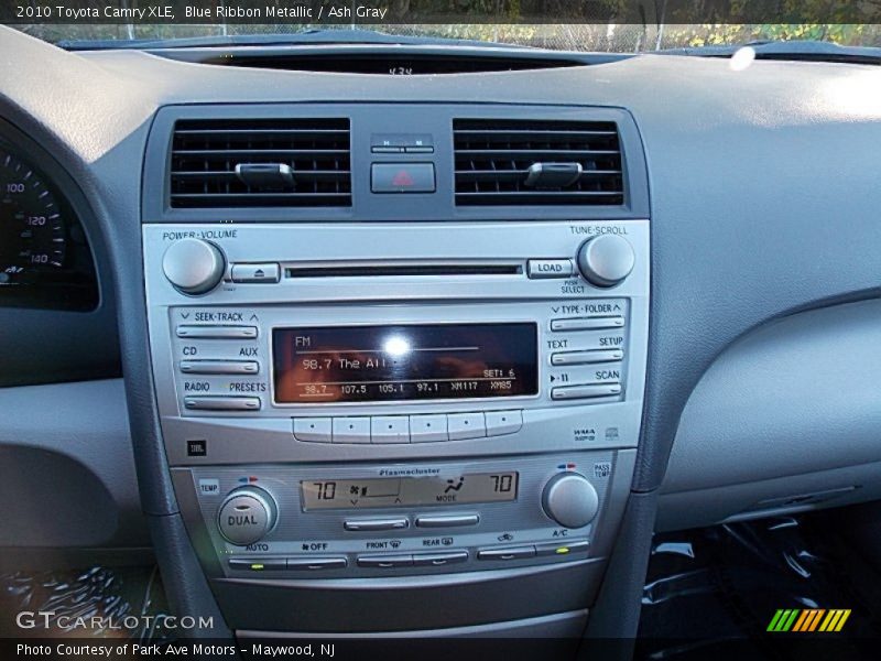 Blue Ribbon Metallic / Ash Gray 2010 Toyota Camry XLE