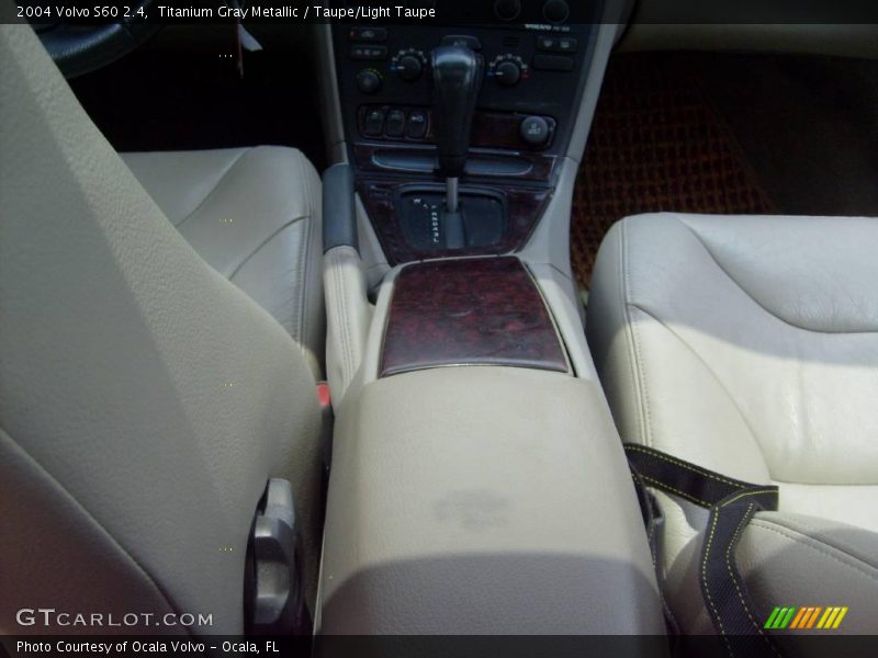 Titanium Gray Metallic / Taupe/Light Taupe 2004 Volvo S60 2.4