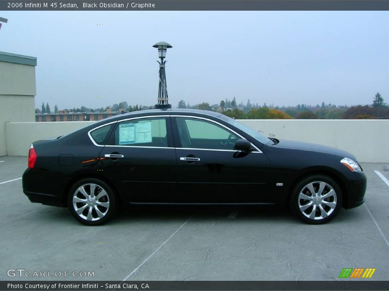 Black Obsidian / Graphite 2006 Infiniti M 45 Sedan