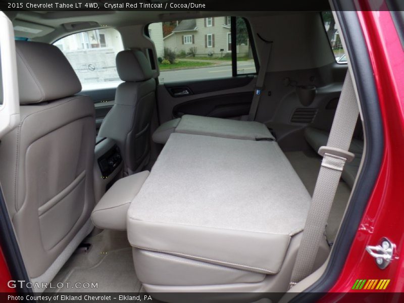 Crystal Red Tintcoat / Cocoa/Dune 2015 Chevrolet Tahoe LT 4WD
