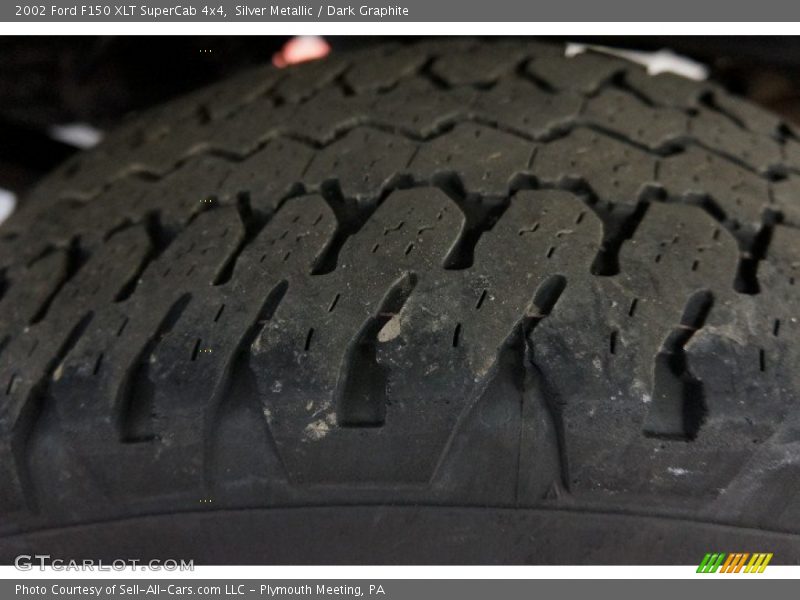 Silver Metallic / Dark Graphite 2002 Ford F150 XLT SuperCab 4x4