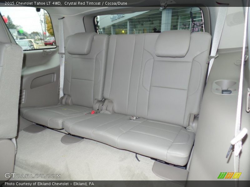 Crystal Red Tintcoat / Cocoa/Dune 2015 Chevrolet Tahoe LT 4WD