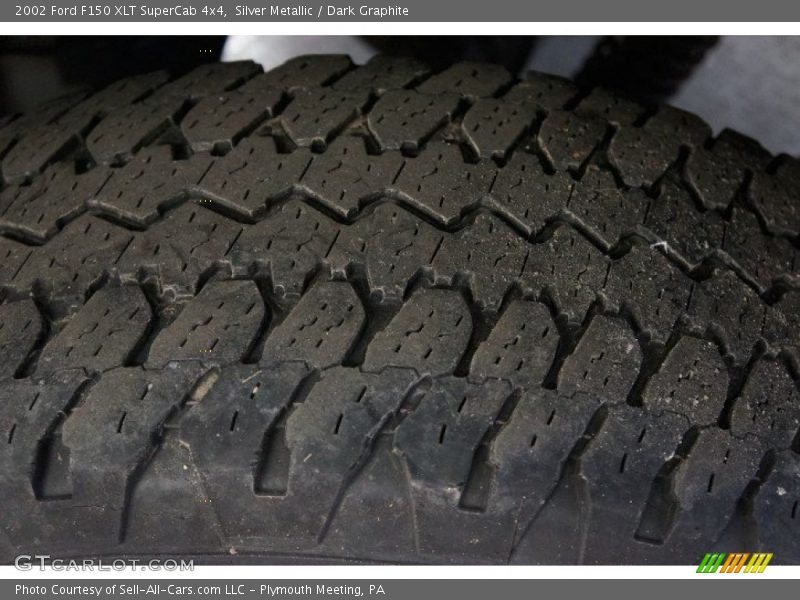 Silver Metallic / Dark Graphite 2002 Ford F150 XLT SuperCab 4x4