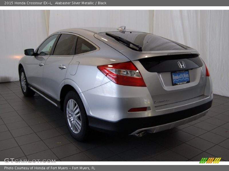 Alabaster Silver Metallic / Black 2015 Honda Crosstour EX-L