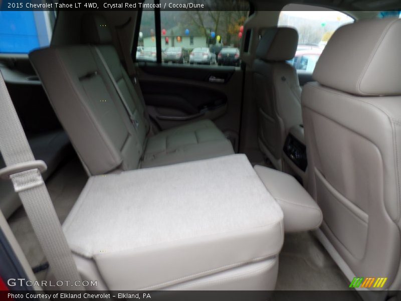 Crystal Red Tintcoat / Cocoa/Dune 2015 Chevrolet Tahoe LT 4WD