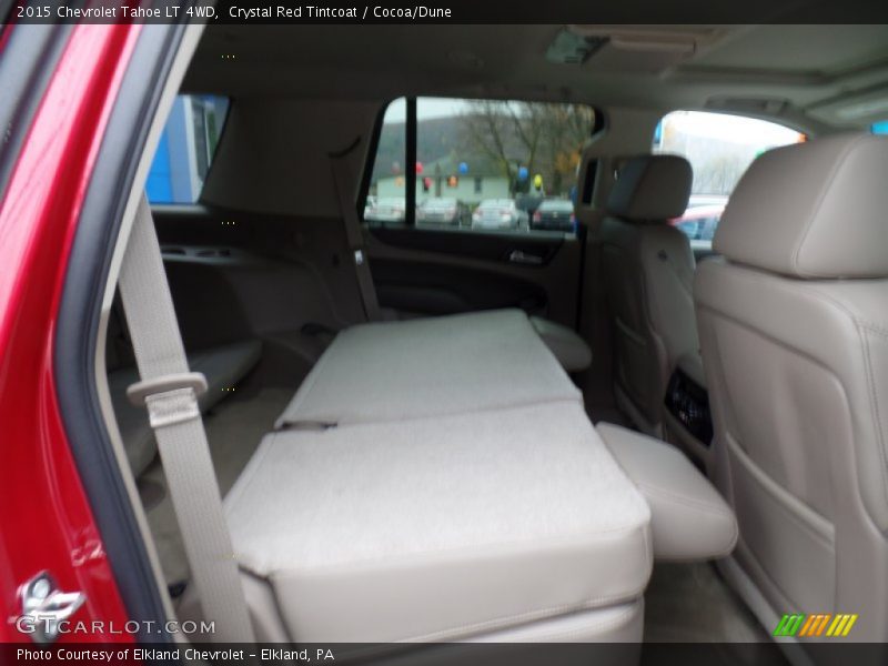 Crystal Red Tintcoat / Cocoa/Dune 2015 Chevrolet Tahoe LT 4WD