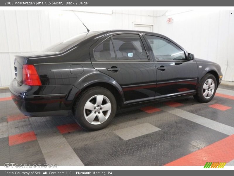 Black / Beige 2003 Volkswagen Jetta GLS Sedan