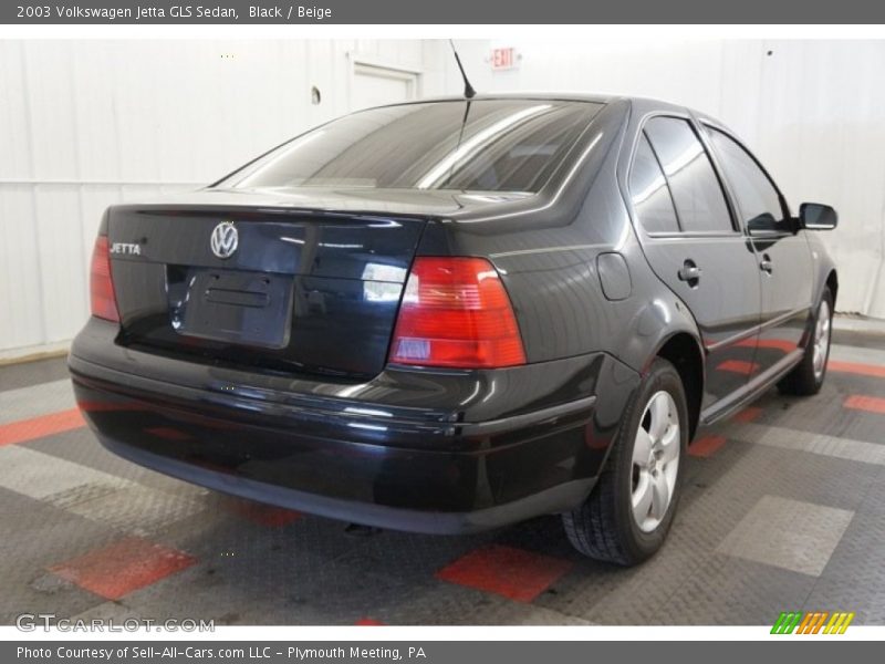 Black / Beige 2003 Volkswagen Jetta GLS Sedan