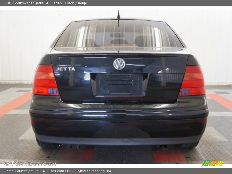 Black / Beige 2003 Volkswagen Jetta GLS Sedan