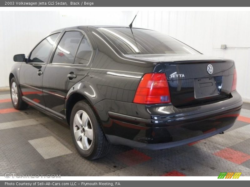 Black / Beige 2003 Volkswagen Jetta GLS Sedan