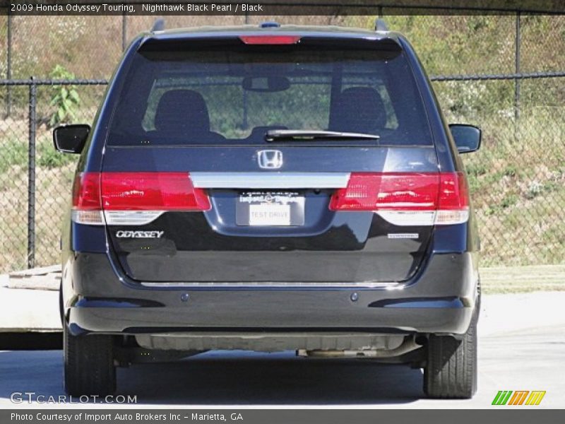 Nighthawk Black Pearl / Black 2009 Honda Odyssey Touring