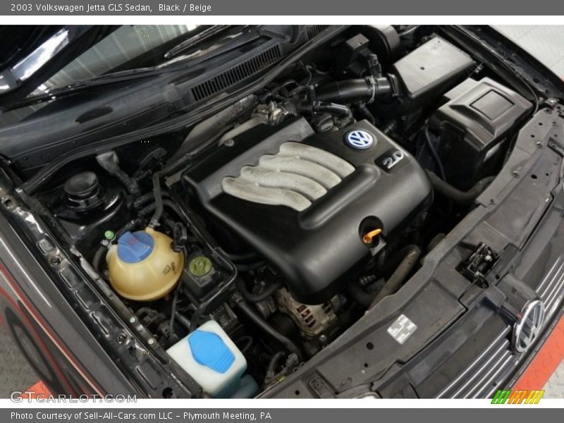 Black / Beige 2003 Volkswagen Jetta GLS Sedan