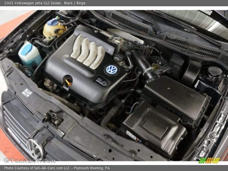 Black / Beige 2003 Volkswagen Jetta GLS Sedan