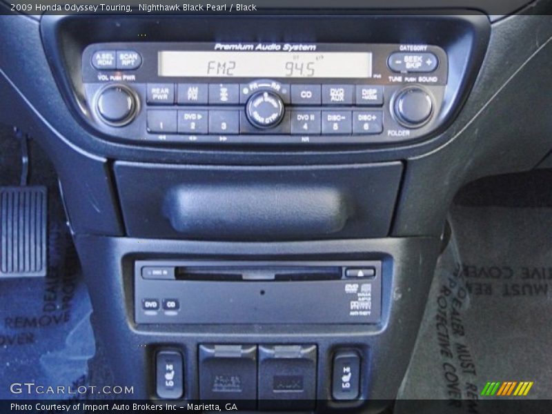 Nighthawk Black Pearl / Black 2009 Honda Odyssey Touring