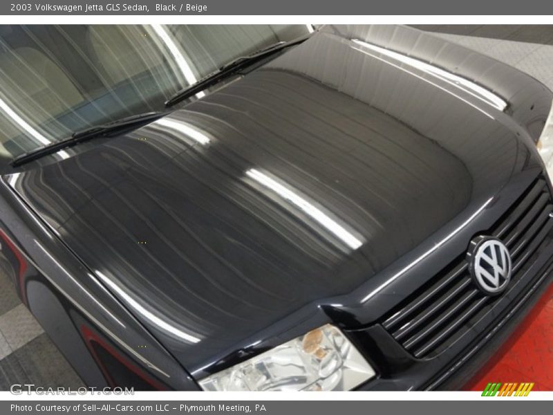 Black / Beige 2003 Volkswagen Jetta GLS Sedan