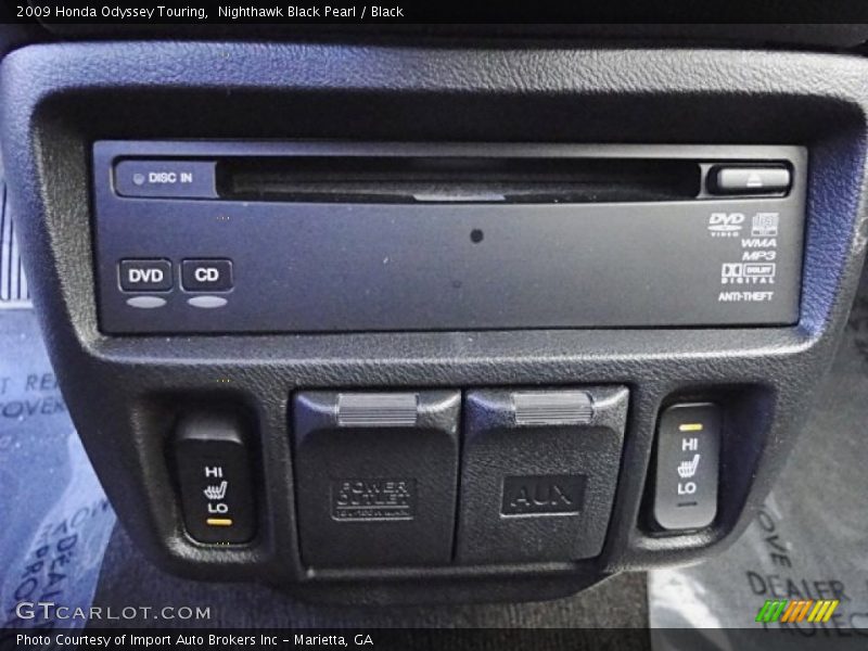 Nighthawk Black Pearl / Black 2009 Honda Odyssey Touring