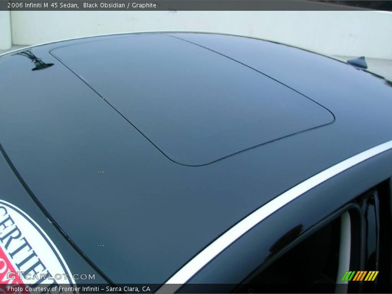 Black Obsidian / Graphite 2006 Infiniti M 45 Sedan