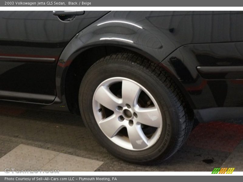 Black / Beige 2003 Volkswagen Jetta GLS Sedan