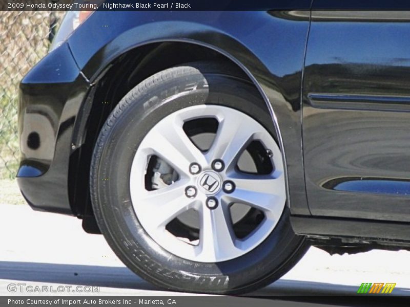 Nighthawk Black Pearl / Black 2009 Honda Odyssey Touring