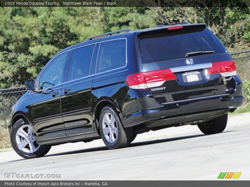 Nighthawk Black Pearl / Black 2009 Honda Odyssey Touring