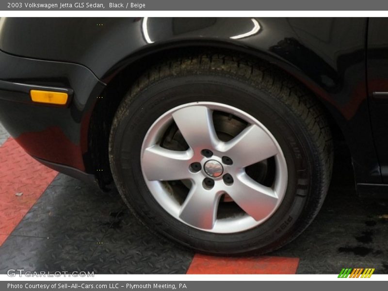 Black / Beige 2003 Volkswagen Jetta GLS Sedan