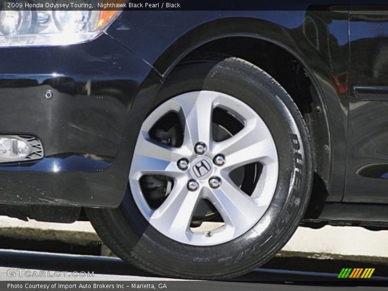 Nighthawk Black Pearl / Black 2009 Honda Odyssey Touring
