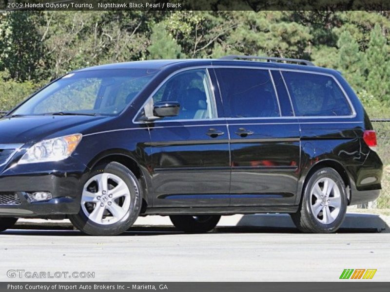 Nighthawk Black Pearl / Black 2009 Honda Odyssey Touring