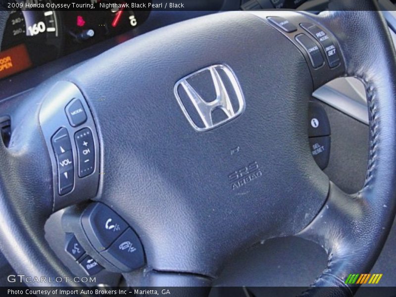 Nighthawk Black Pearl / Black 2009 Honda Odyssey Touring