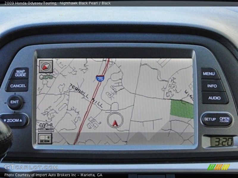 Nighthawk Black Pearl / Black 2009 Honda Odyssey Touring