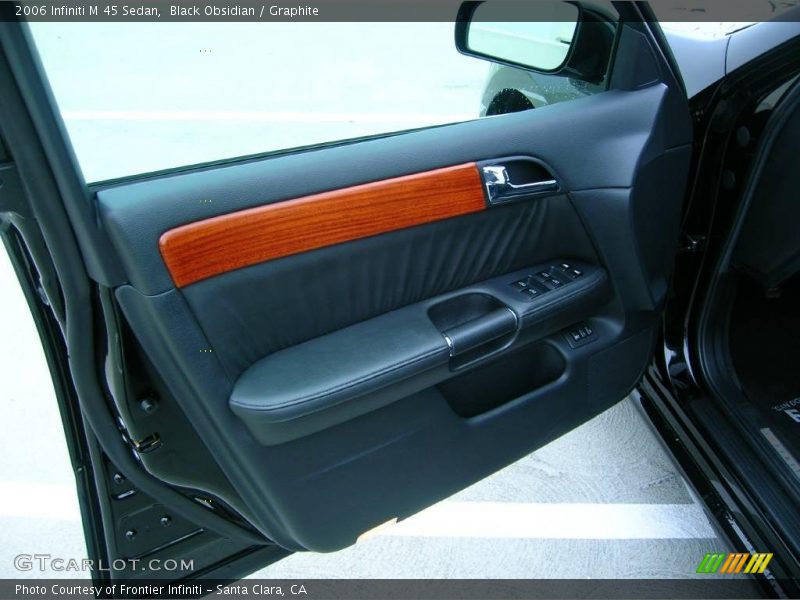 Black Obsidian / Graphite 2006 Infiniti M 45 Sedan