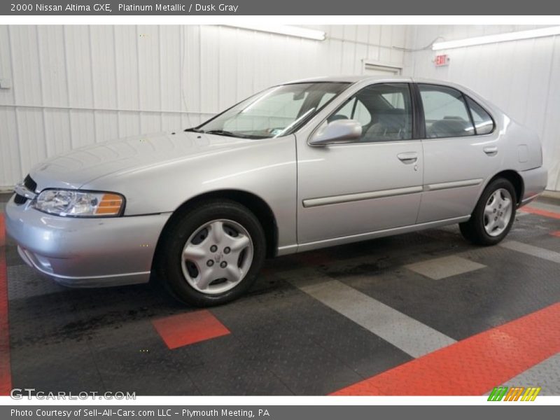 Platinum Metallic / Dusk Gray 2000 Nissan Altima GXE