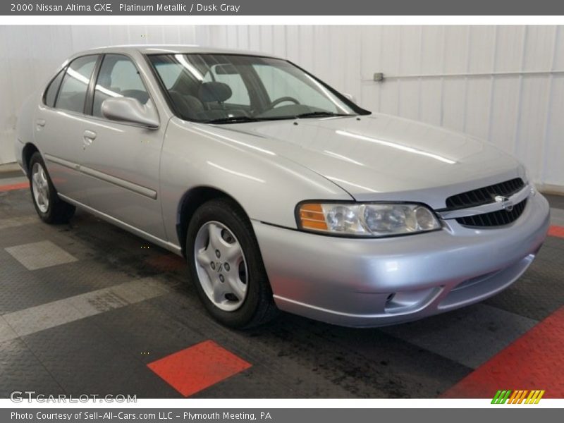 Platinum Metallic / Dusk Gray 2000 Nissan Altima GXE