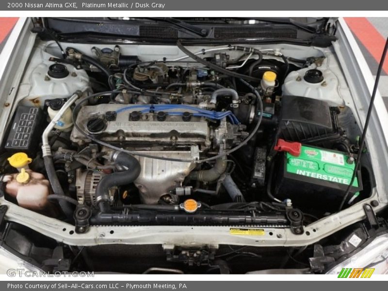 Platinum Metallic / Dusk Gray 2000 Nissan Altima GXE