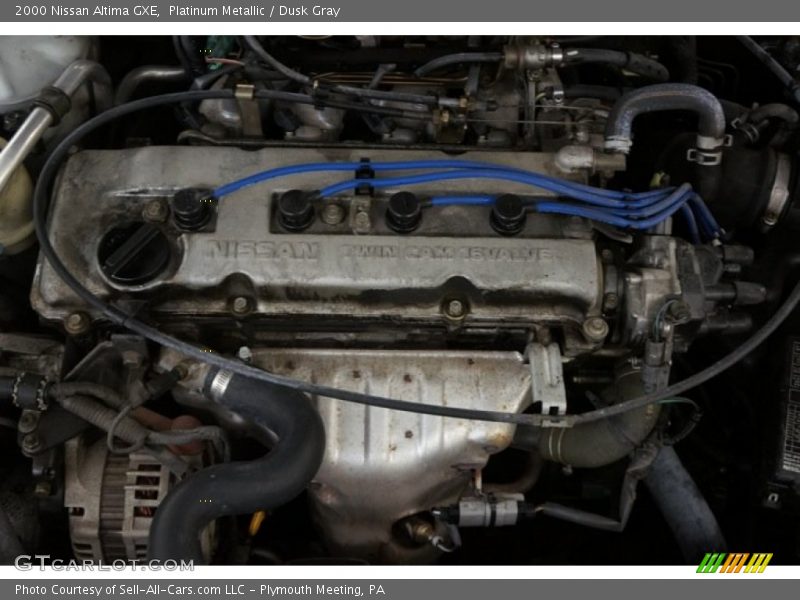 Platinum Metallic / Dusk Gray 2000 Nissan Altima GXE