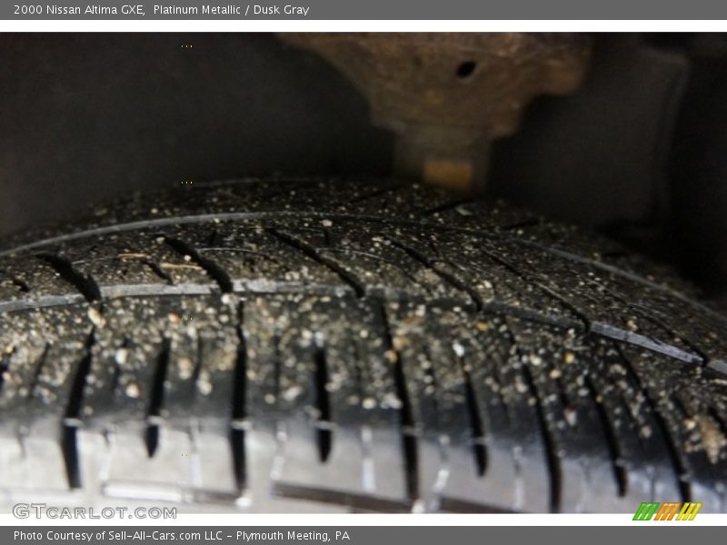 Platinum Metallic / Dusk Gray 2000 Nissan Altima GXE
