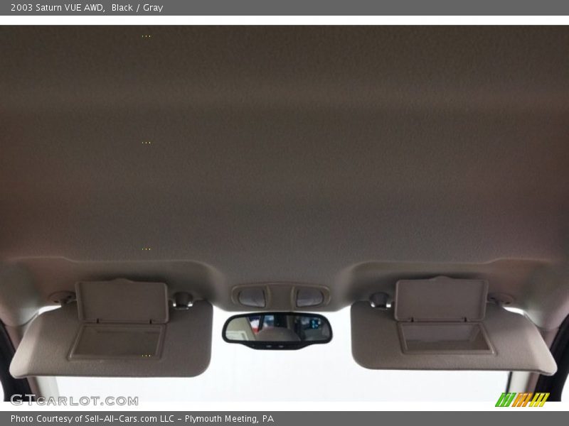 Black / Gray 2003 Saturn VUE AWD