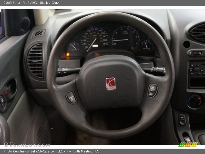 Black / Gray 2003 Saturn VUE AWD