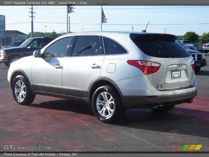 Liquid Silver / Gray 2007 Hyundai Veracruz GLS AWD